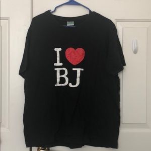 Plus Size I love BJ Tee shirt XL